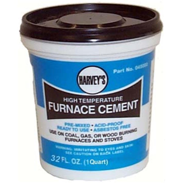 Wm Harvey Co Wm Harvey Co 1 Quart Non-Asbestos Furnace Cement  045105 45105